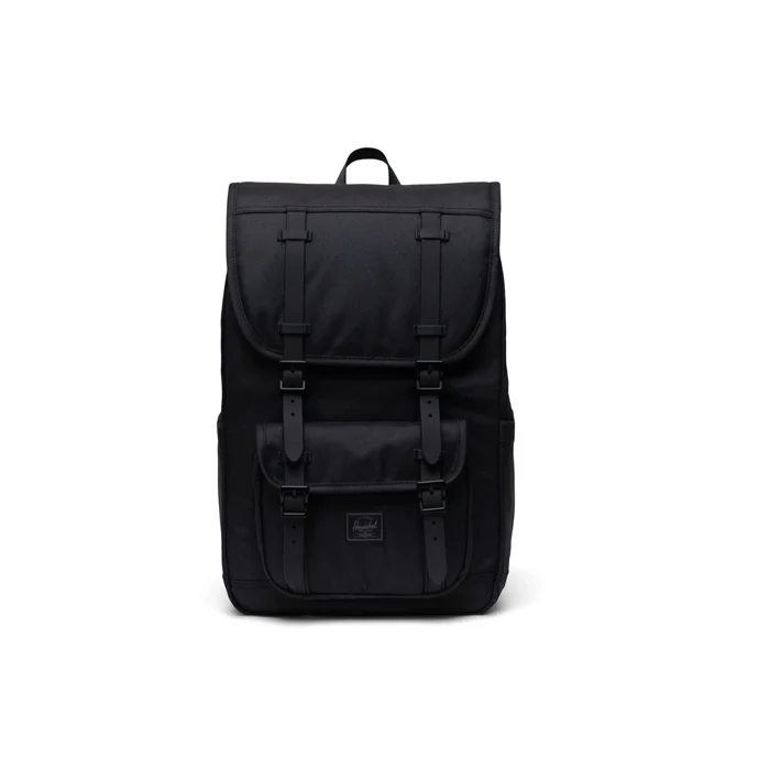 1000394446 LITTLE AMERICA MID-VOLUME-BLACK/BLACK RUBBER-(17L)-BAG-US