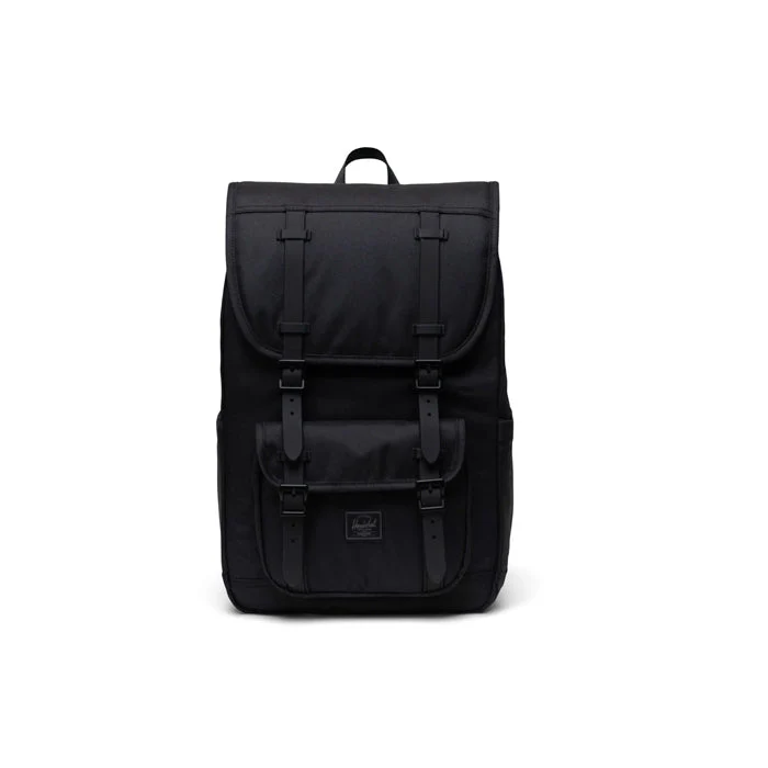 1000394446 LITTLE AMERICA MID-VOLUME-BLACK/BLACK RUBBER-(17L)-Bags-US