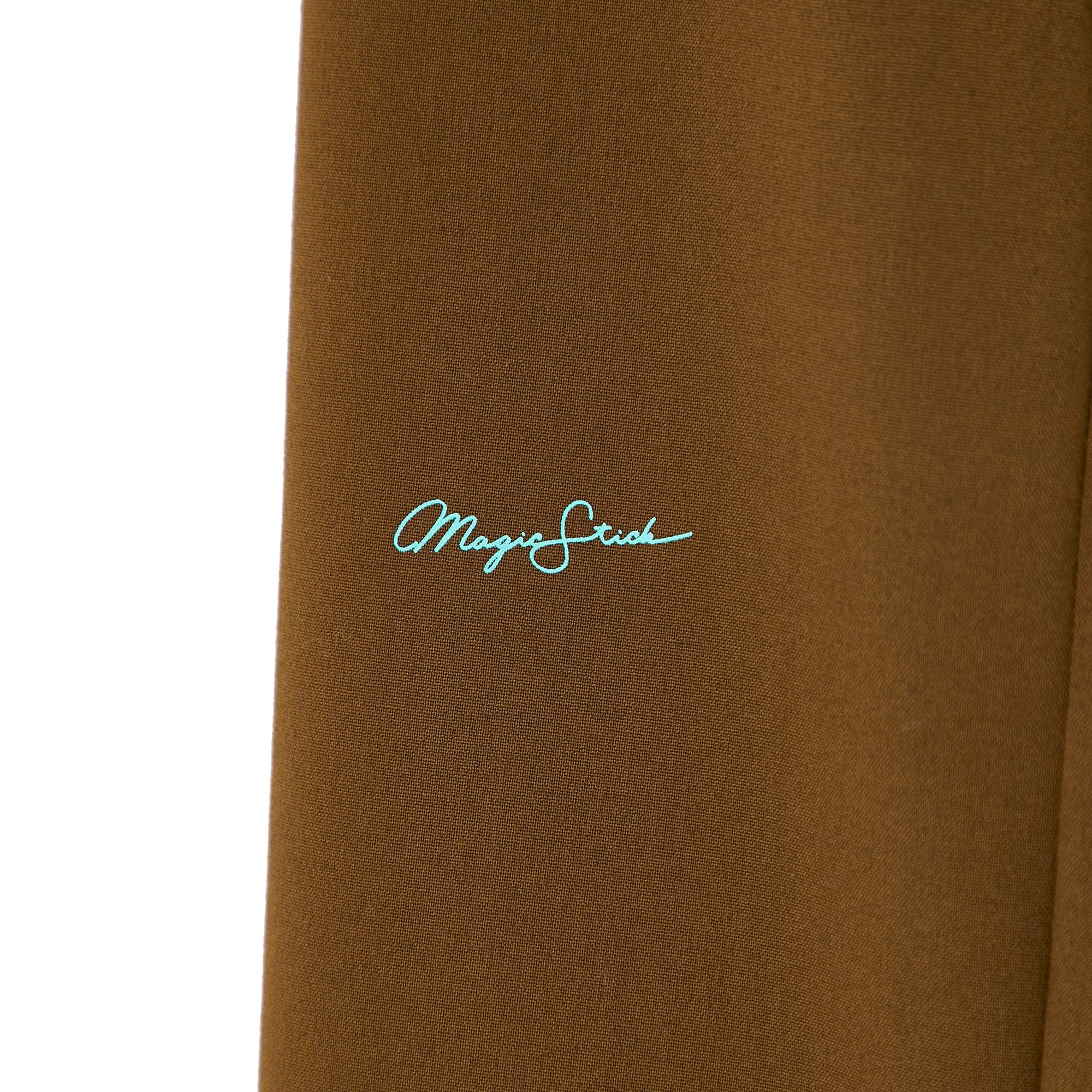 2 TUCK WID TROUSERS BROWN - Image 7