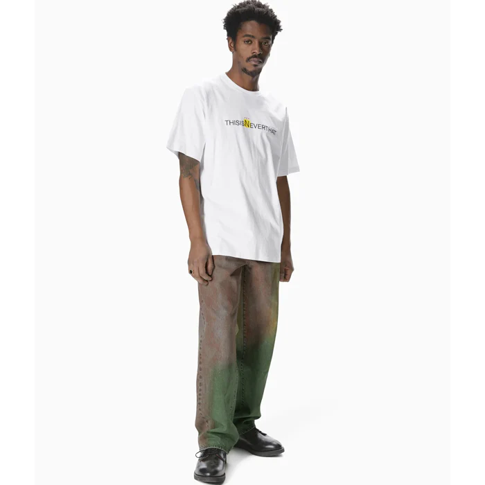 3 Dots Logo Tee White - Image 4