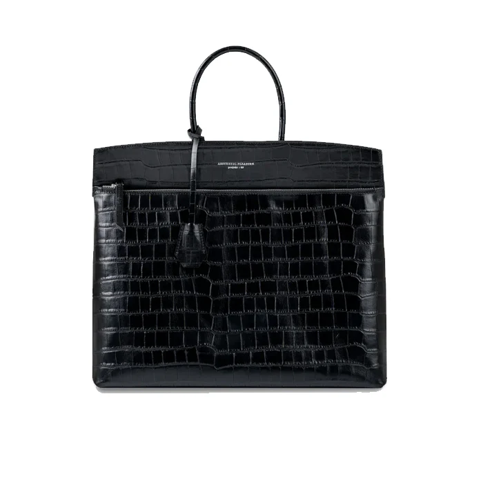 ACE BAG ALLIGATOR BLACK
