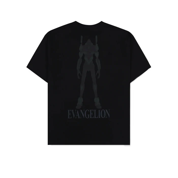 EVANGELION X PLEASURE ANGEL ATTACK HEAVYWEIGHT SHIRT - FADED BLACK - Image 2