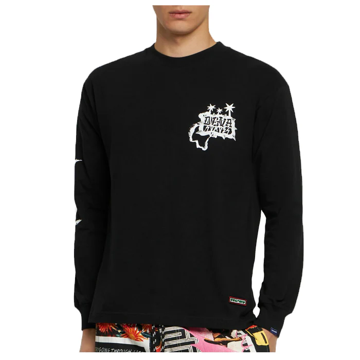 AR L/S Tee Black - Image 3