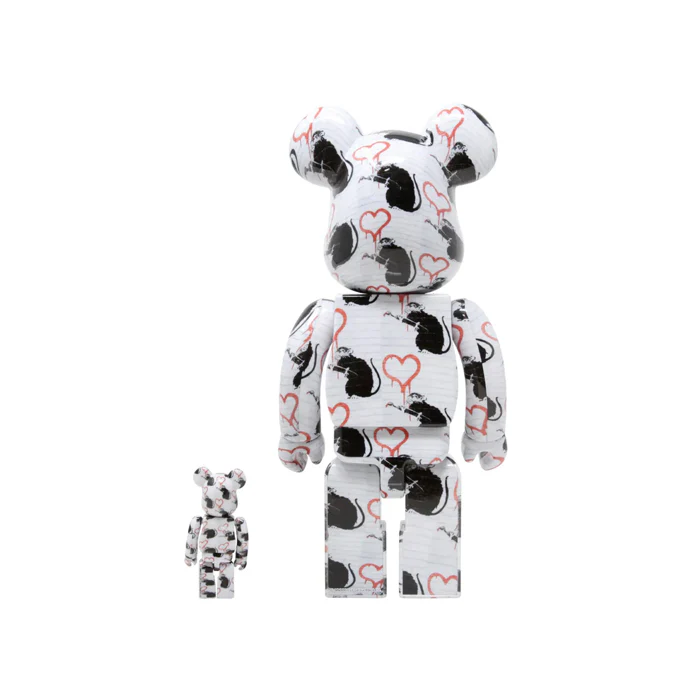 Be@rbrick 100 400 Love Rat - Image 2