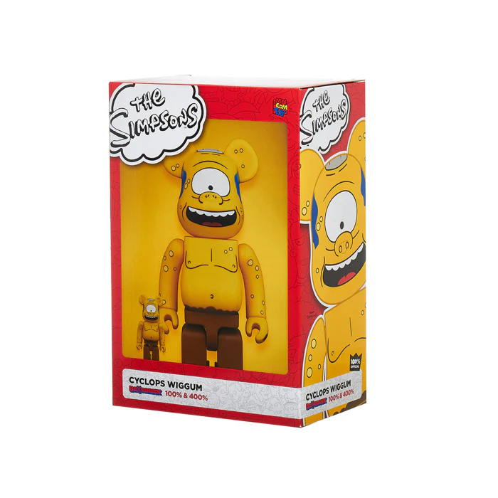 Be@rbrick 100 400 Simpsons Cyclops - Image 3