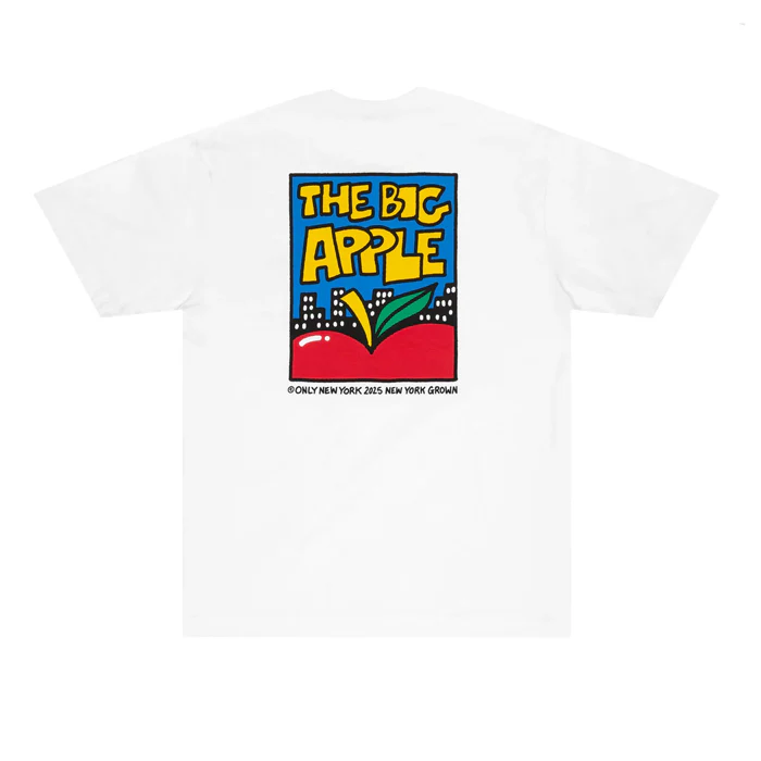BIG APPLE SKYLINE T-SHIRT - WHITE