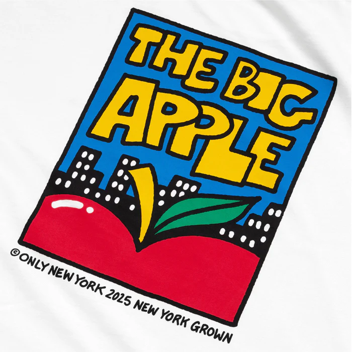 BIG APPLE SKYLINE T-SHIRT - WHITE - Image 3