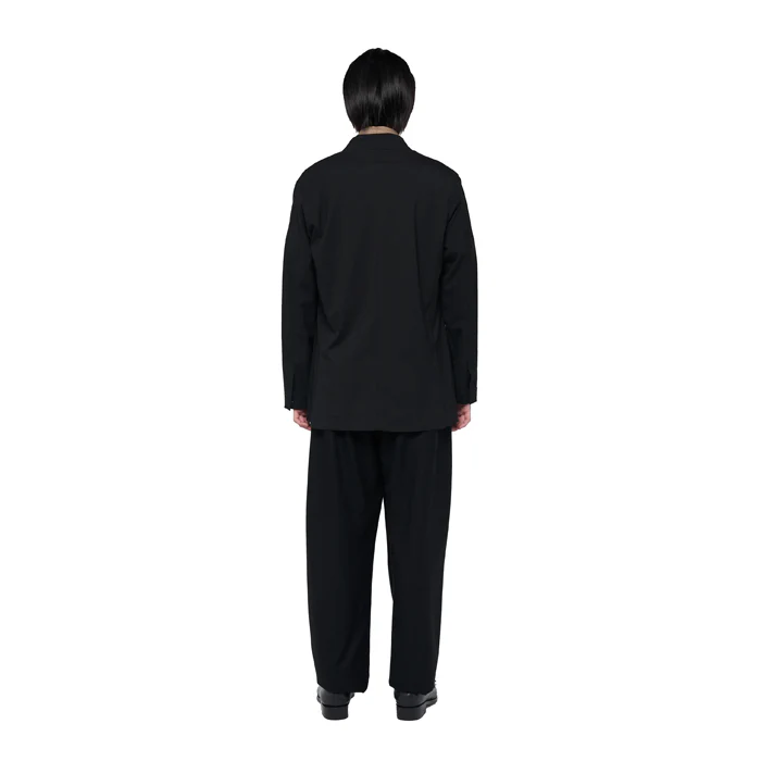 BLACK COLLARLESS OUTER (3 POCKETS) JR - Image 4