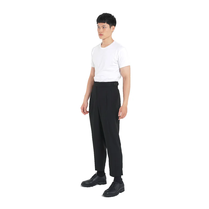 BLACK GURKHA PANTS - Image 3