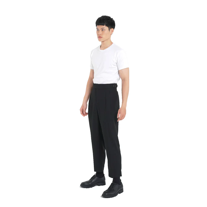 BLACK GURKHA PANTS - Image 3