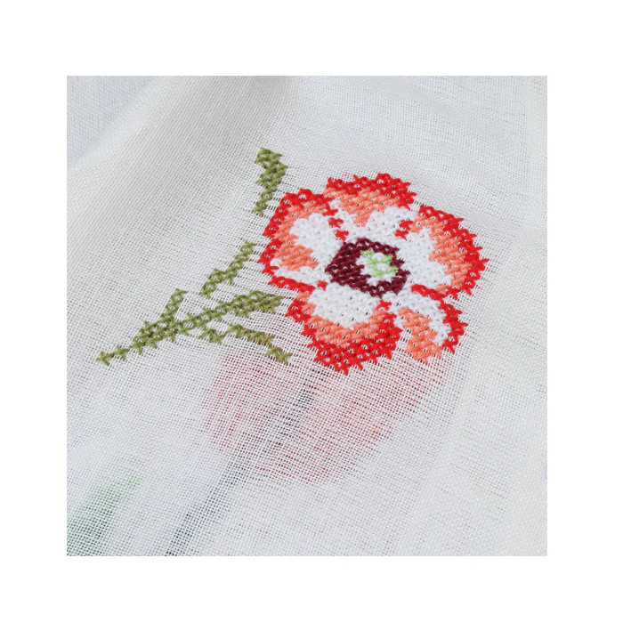 Bloom Cross-stitches Shirt - Image 3