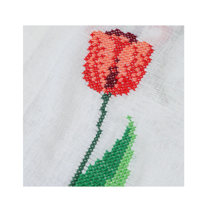 Bloom Cross-stitches Shirt - Image 5