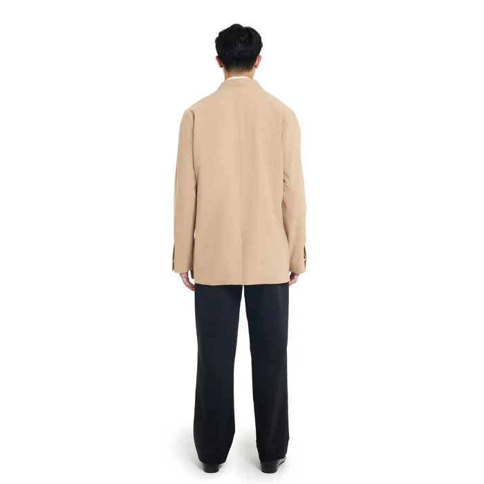 BROWN COLLARLESS OUTER - Image 4