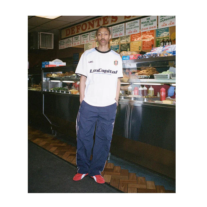 CAPITAL SOCCER JERSEY TEE WHITE - Image 5