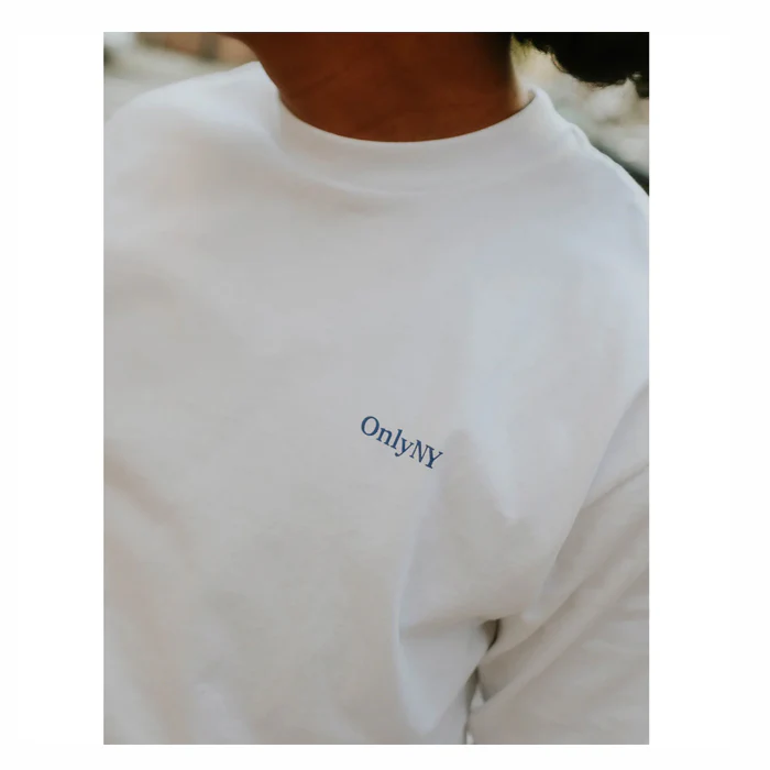 CENTRAL PARK FLURRIES LONG SLEEVE T-SHIRT - WHITE - Image 3