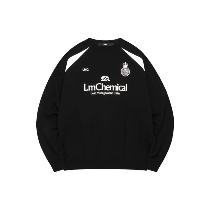 CHEMICAL SOCCER SWEATSHIRT BLACK