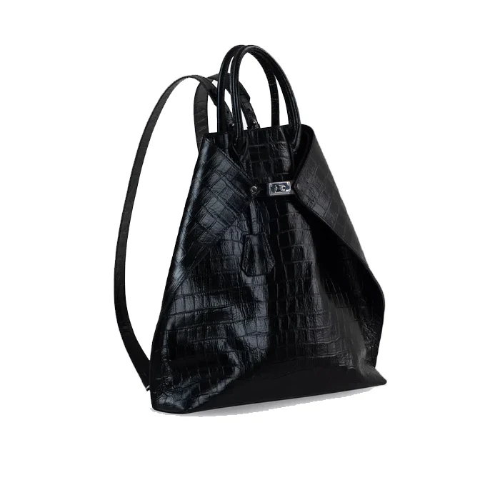 CLOSER BACKPACK ALLIGATOR BLACK - Image 3