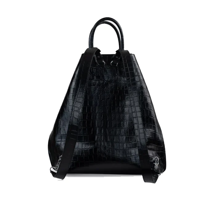 CLOSER BACKPACK ALLIGATOR BLACK - Image 4