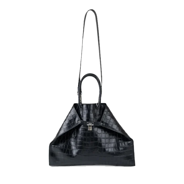 CLOSER BAG ALLIGATOR BLACK - Image 2