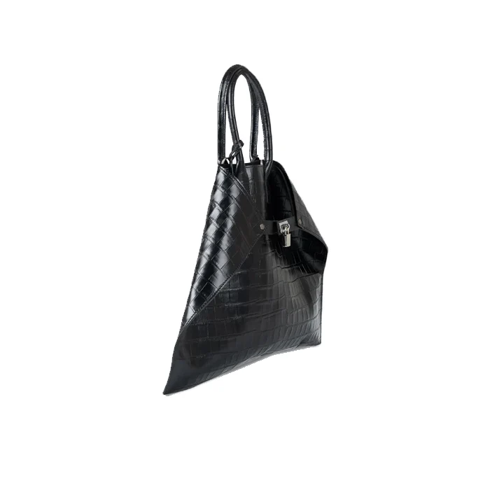 CLOSER BAG ALLIGATOR BLACK - Image 8