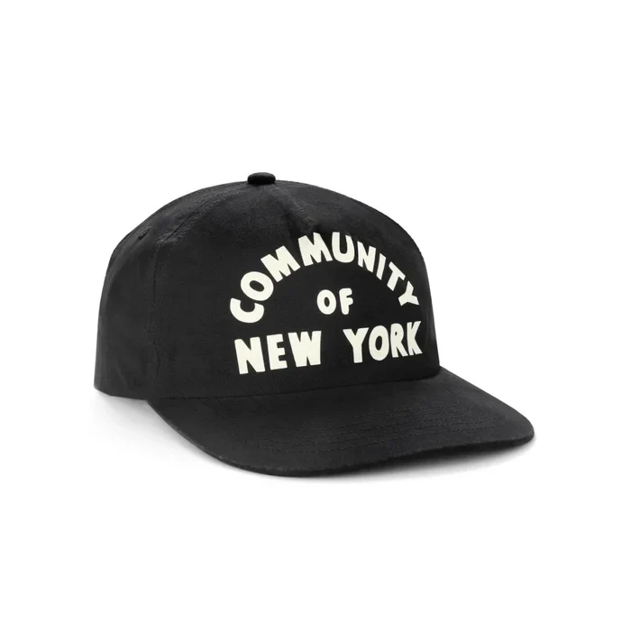 COMMUNITY OF NY HIGH PROFILE HAT - VINTAGE BLACK