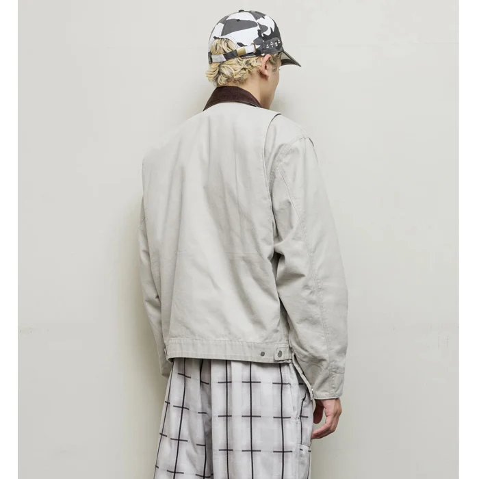 COTTON CANVAS STEALTH POCKET WORK JACKET - Image 10