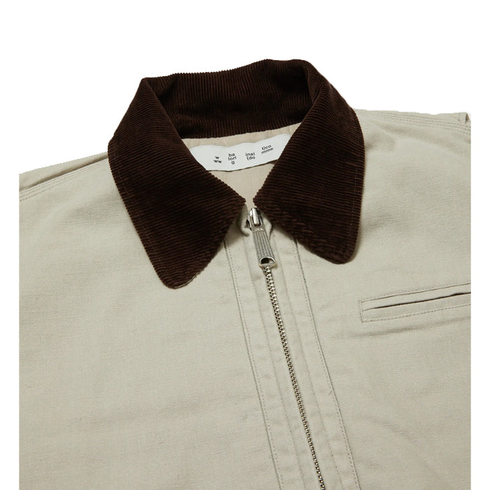 COTTON CANVAS STEALTH POCKET WORK JACKET - Image 3