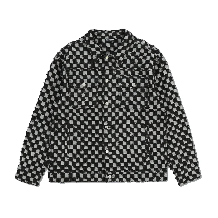 CURFEW CHECKER TRUCKER JACKET