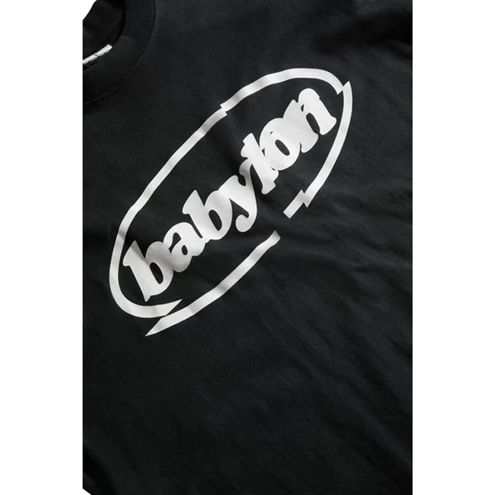 CUT LOGO TEE-BLACK - Image 3