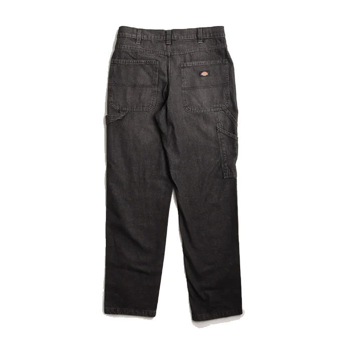 DICKIES - Denim Garyville Pants (BLACK WASH FADED) - Image 2