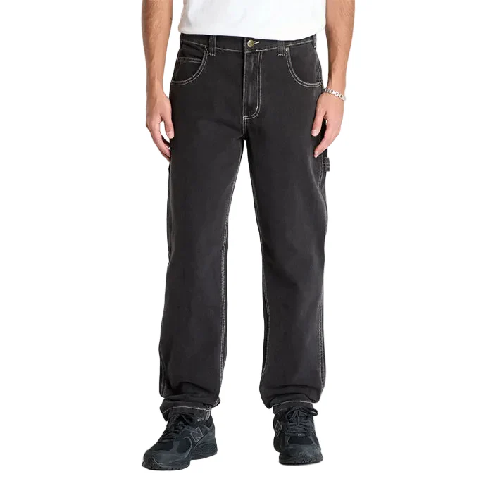 DICKIES - Denim Garyville Pants (BLACK WASH FADED) - Image 5