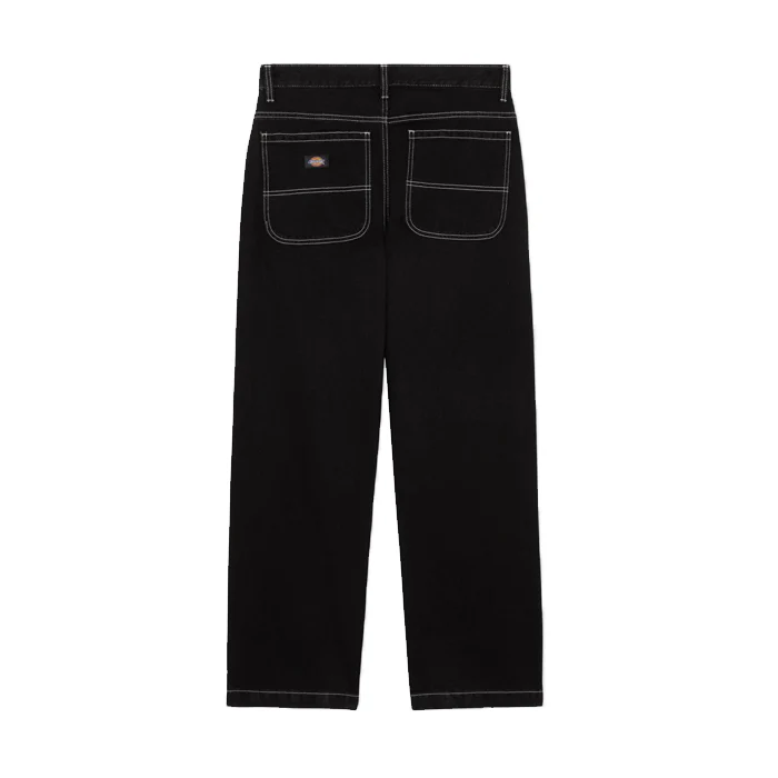 DICKIES - Double Knee Denim Pant (BLACK DENIM) - Image 2