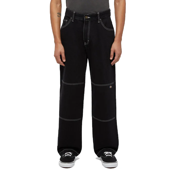 DICKIES - Double Knee Denim Pant (BLACK DENIM) - Image 3