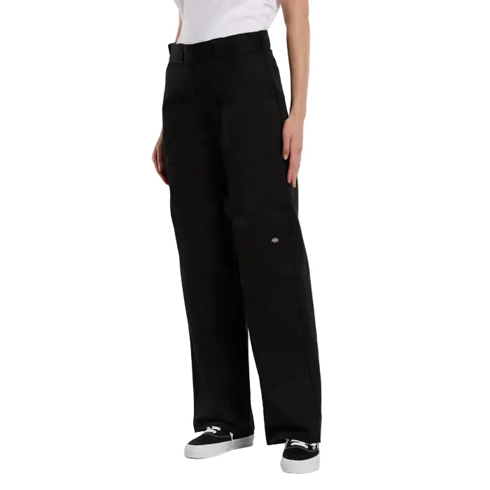 DICKIES - Women's Double Knee Pant (BLACK) - Image 6