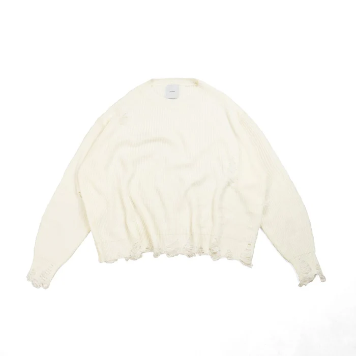 Distress Knit Sweater