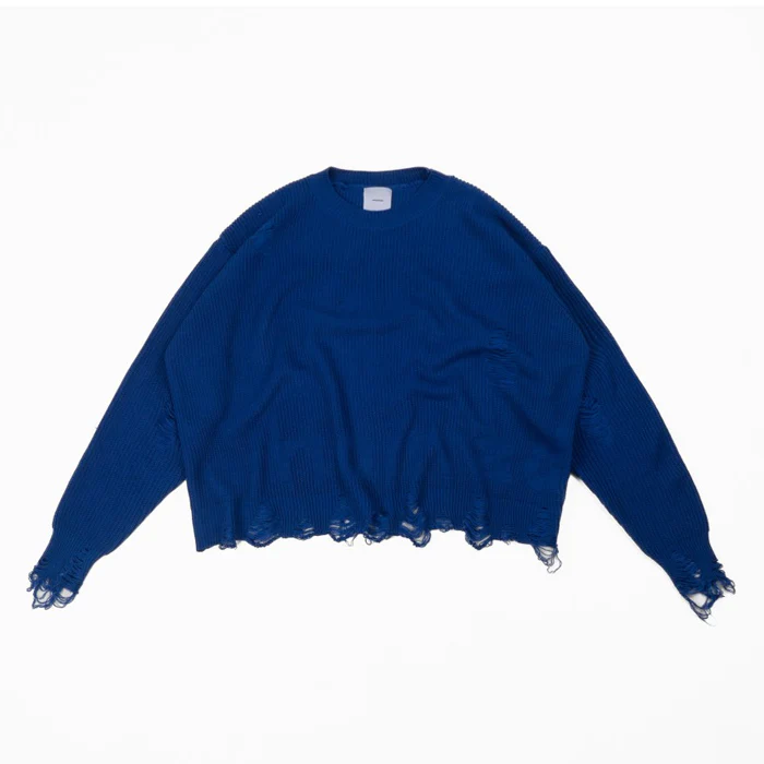 Distress Knit Sweater