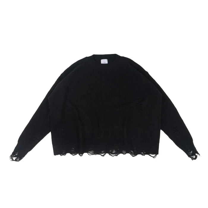 Distress Knit Sweater