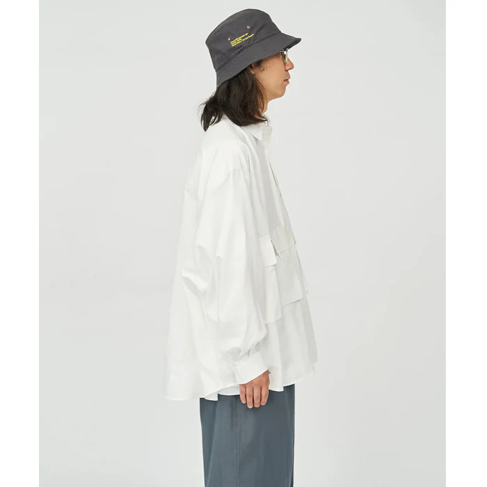 Dry Oxford Flap Pocket L/S Shirt - Image 4