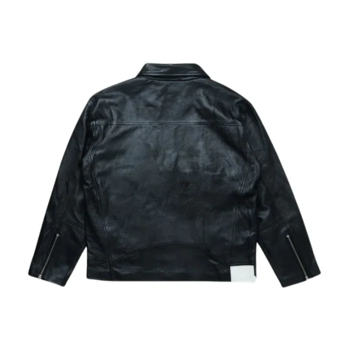 FLAP LEATHER CHORE JACKET - Image 3
