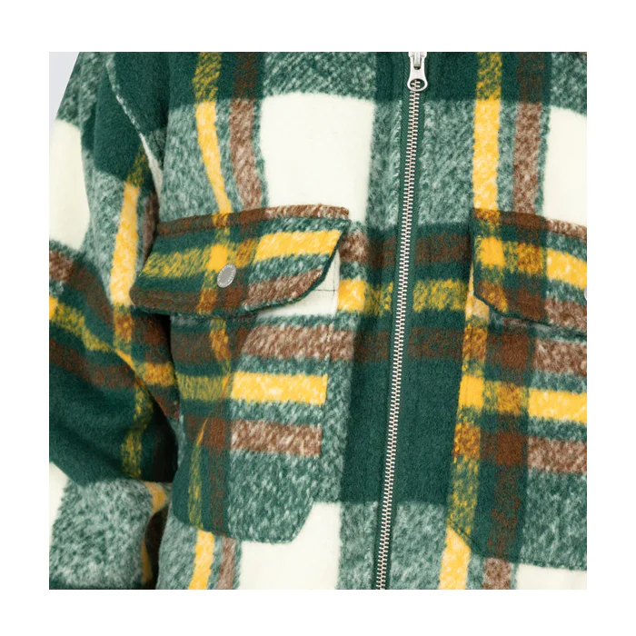 FOLKLORE PLAID WORK JACKET - Image 3