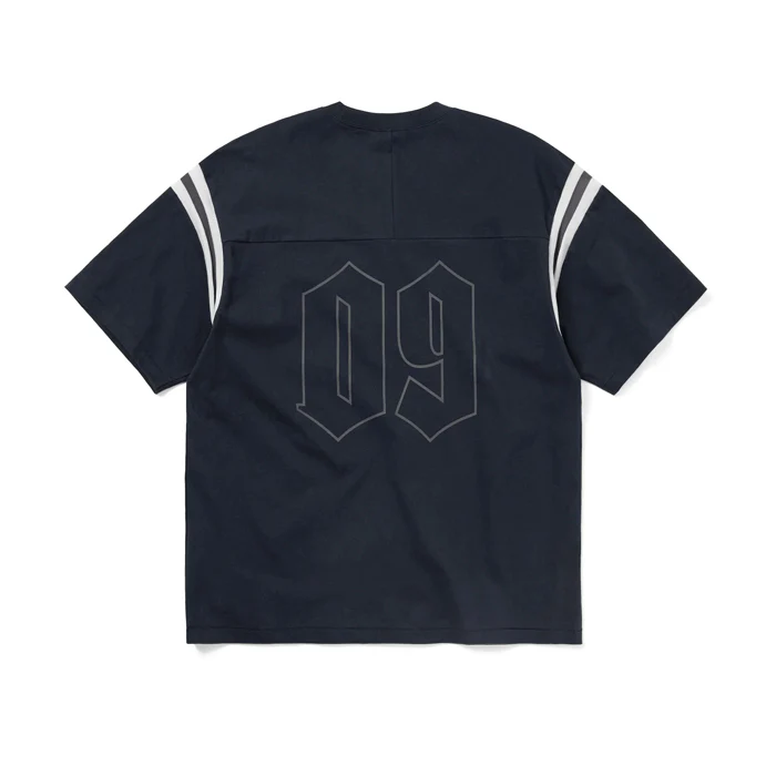 Football Tee Navy - Image 2