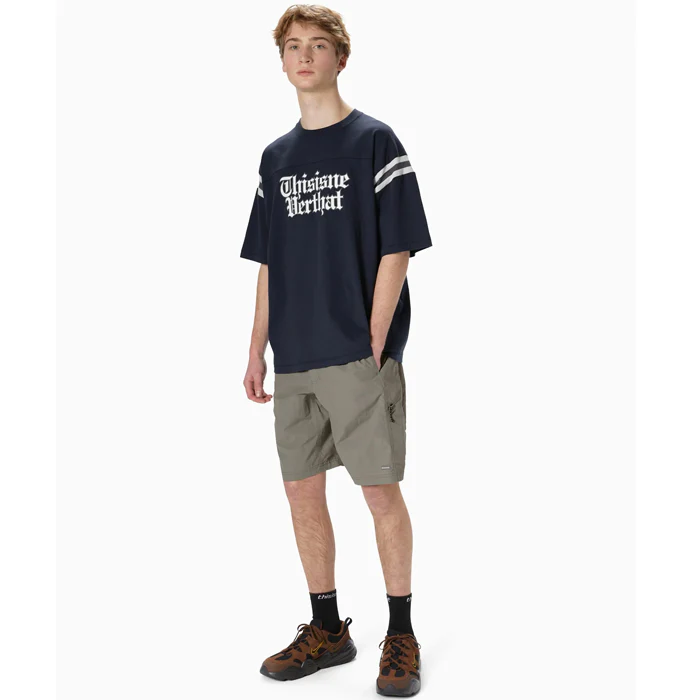 Football Tee Navy - Image 4