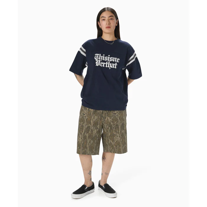 Football Tee Navy - Image 5