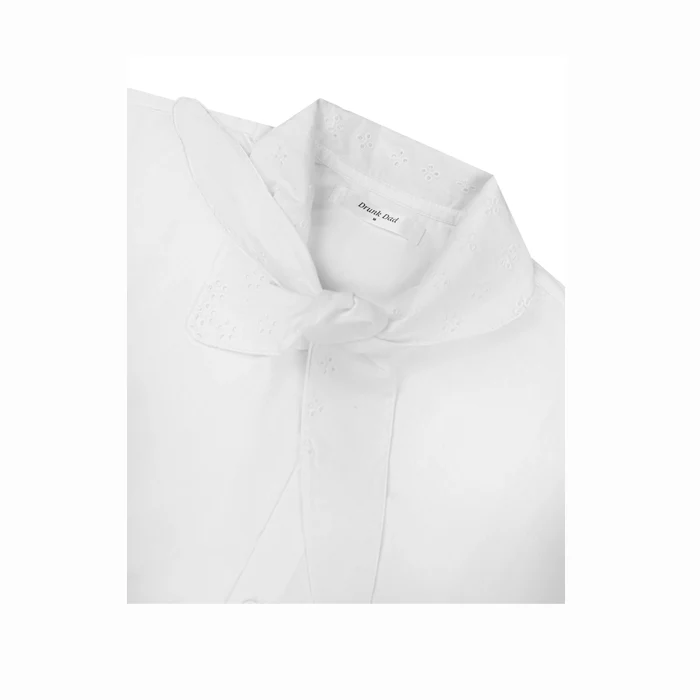 FRONT TIE UNISEX SHIRT - Image 5
