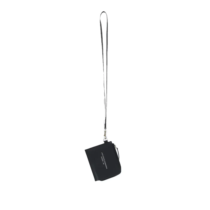 Gauss Lanyard Card Wallet Nappa Black - Image 2