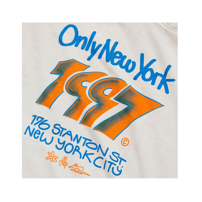GRAFFITI 1997 HOODIE - CEMENT - Image 5