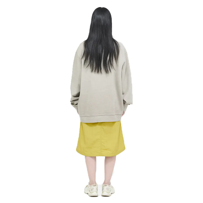 Gramicci Nylon Packable Midi Skirt Grey - Image 4