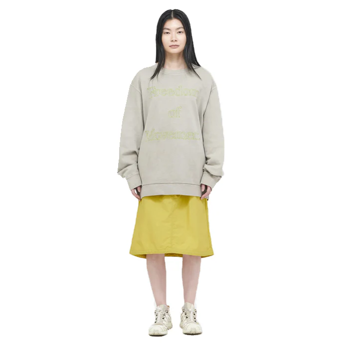 Gramicci Nylon Packable Midi Skirt Yellow - Image 5