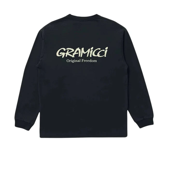 Gramicci Original Freedom L/S Tee Black - Image 2