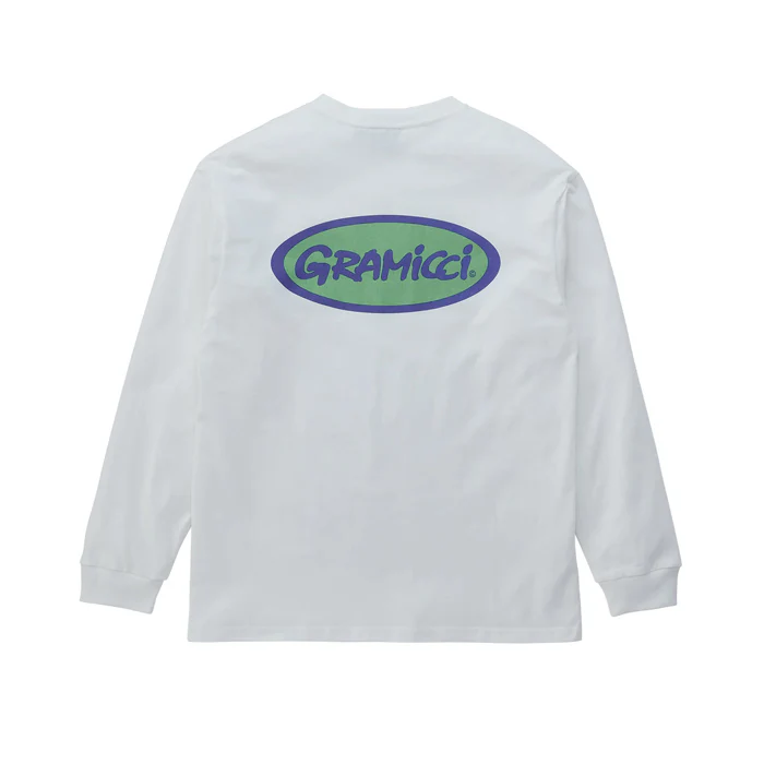 Gramicci Oval L/S Tee White